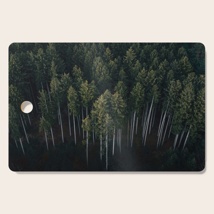 Pines From Above Cutting Board Gallery Image 1