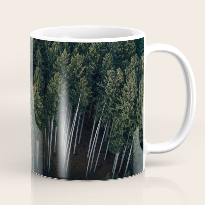 Pines From Above Coffee Mug Gallery Image 1