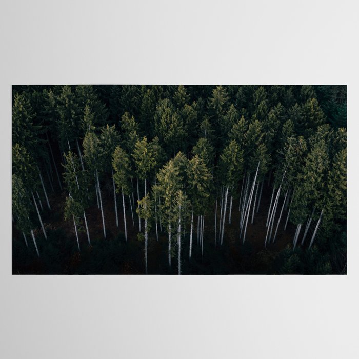 Pines From Above Tablecloth Gallery Image 2