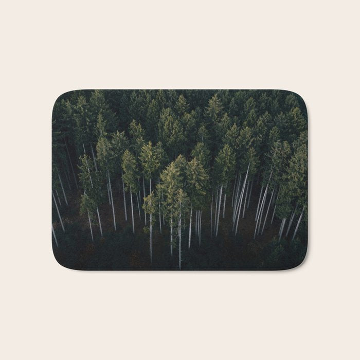 Pines From Above Bath Mat Gallery Image 1