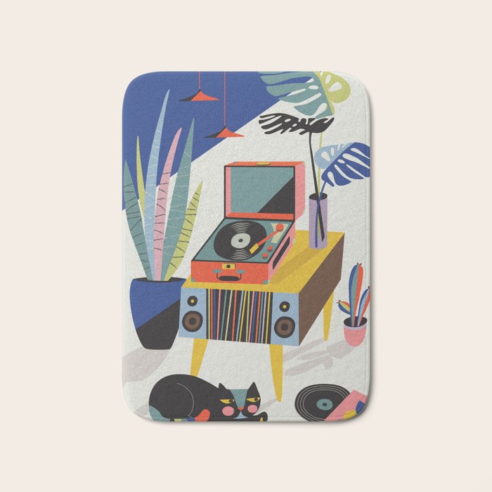 Chill out Saturday Bath Mat Gallery Image 1