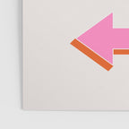 Dance Floor Left Arrow (Pink Orange) Poster Gallery Image 3