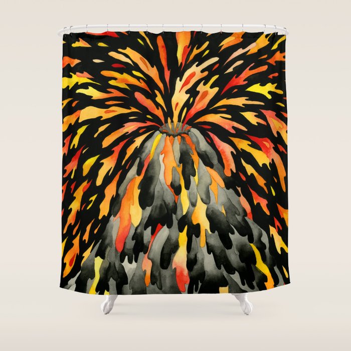 Volcano Shower Curtain Gallery Image 1