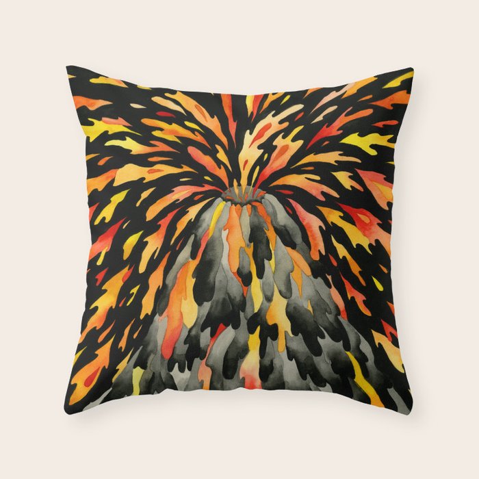 Volcano Throw Pillow Gallery Image 1