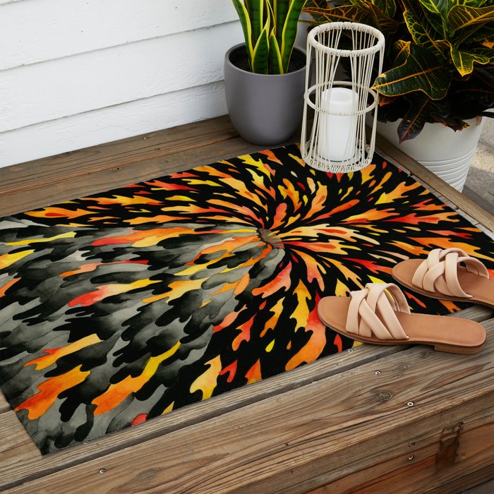 Volcano Outdoor Rug Gallery Image 2