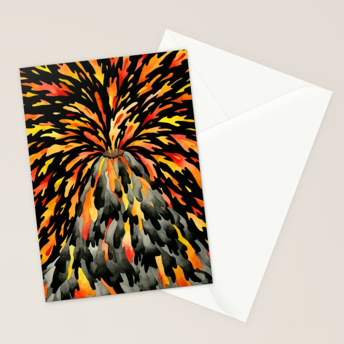 Volcano Stationery Card Gallery Image 2
