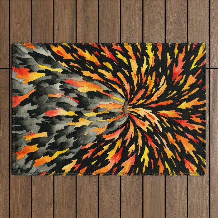 Volcano Outdoor Rug Gallery Image 1