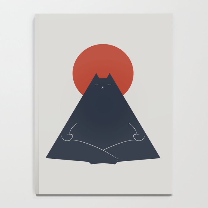Cat Landscape 63: Meow-ditation Notebook Gallery Image 4