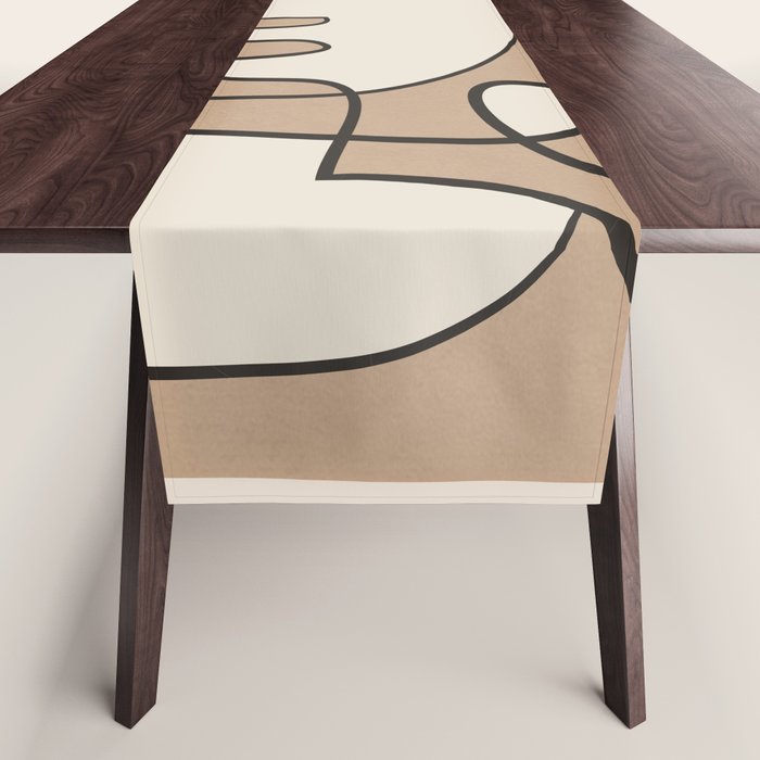 Contours of Thought 1 Table Runner Gallery Image 1