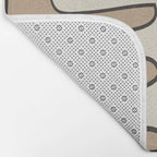 Contours of Thought 1 Bath Mat Gallery Image 2