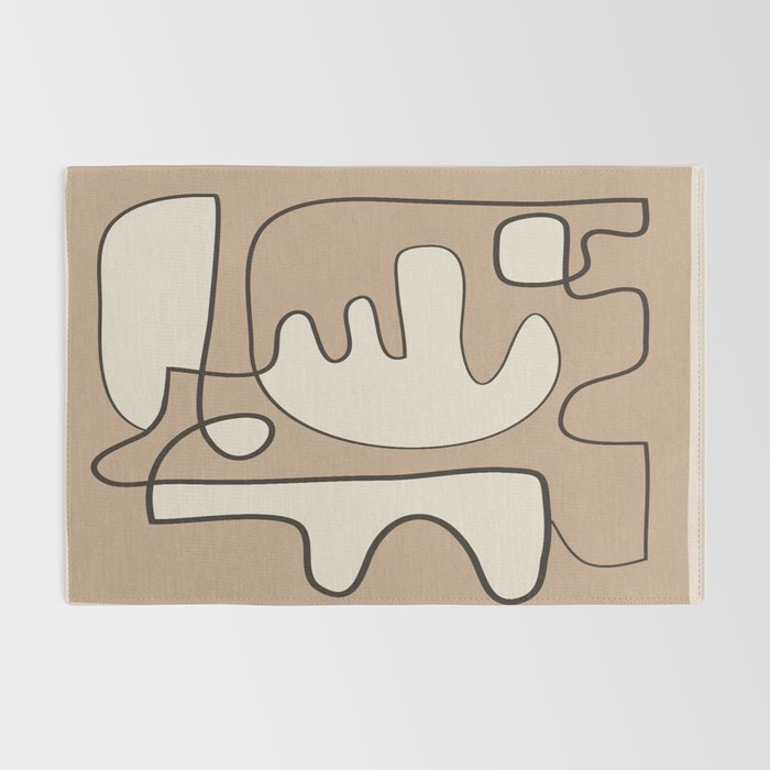 Contours of Thought 1 Rug Gallery Image 2