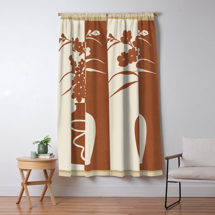 Botanical Contras 6 Window Curtain Gallery Image 5