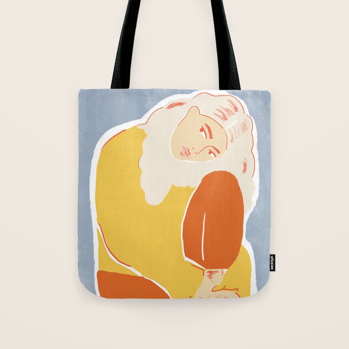 Feeling Blue Tote Bag Gallery Image 1