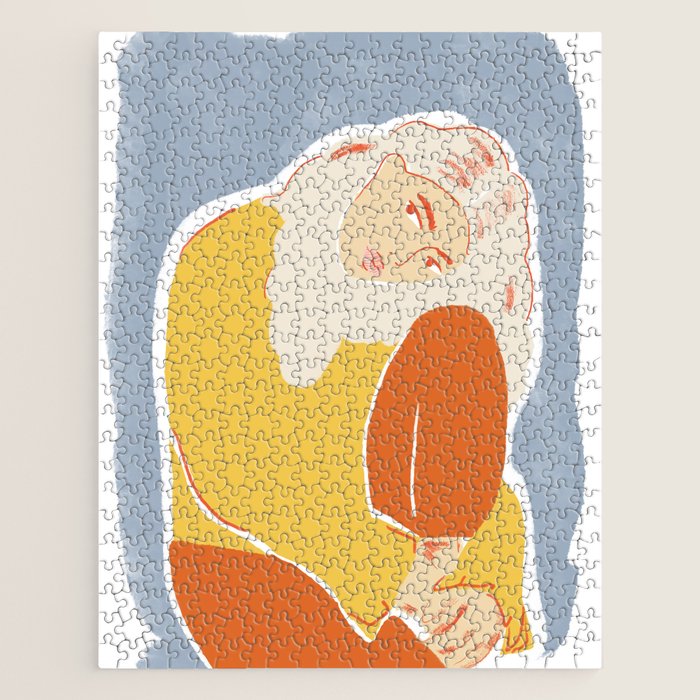 Feeling Blue Jigsaw Puzzle Gallery Image 1