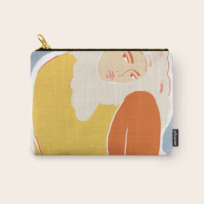 Feeling Blue Carry All Pouch Gallery Image 1