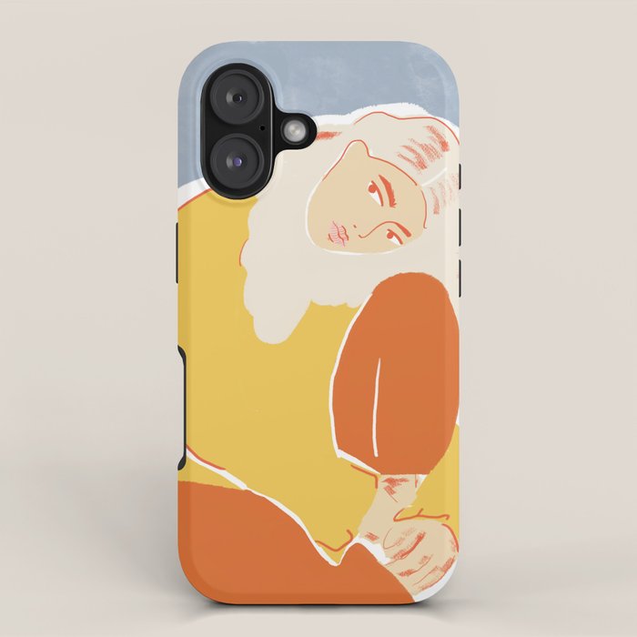 Feeling Blue iPhone Case Gallery Image 1