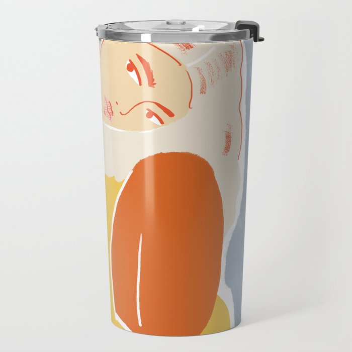 Feeling Blue Travel Mug Gallery Image 2