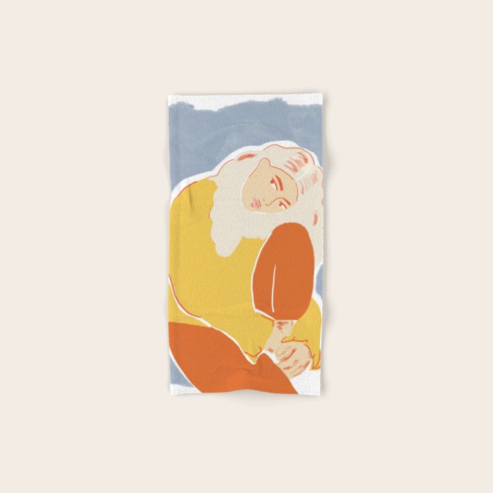 Feeling Blue Bath Towel Gallery Image 1