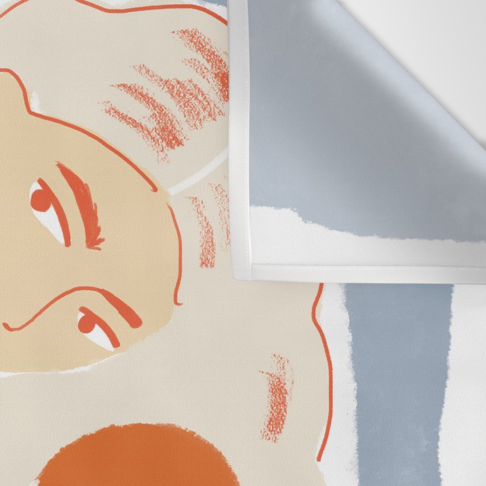 Feeling Blue Wall Tapestry Gallery Image 3