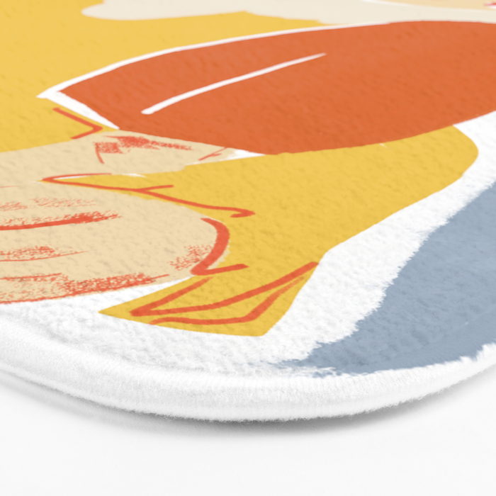 Feeling Blue Bath Mat Gallery Image 3