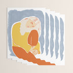 Feeling Blue Wrapping Paper Gallery Image 3