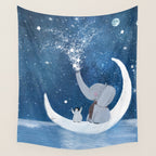 shooting stars Wall Tapestry Gallery Image 4