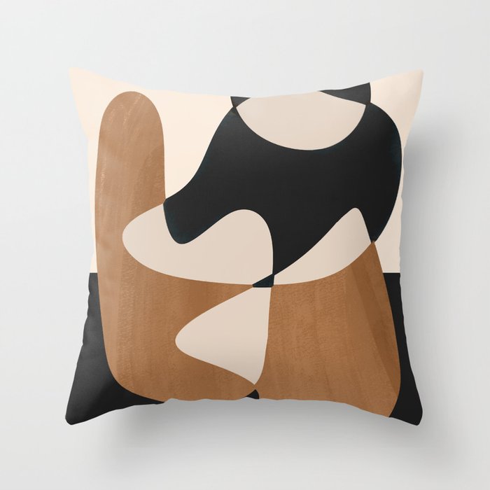 Abstract Figure 3 Throw Pillow Gallery Image 6