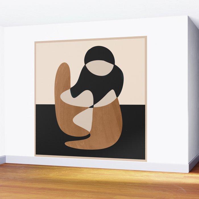 Abstract Figure 3 Wall Mural Gallery Image 2