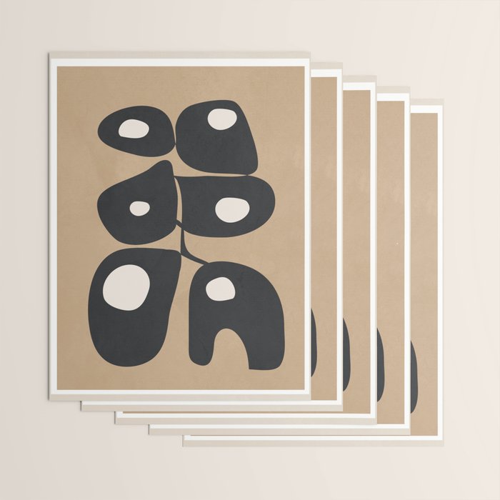 Modern Abstract Art 35 Wrapping Paper Gallery Image 3