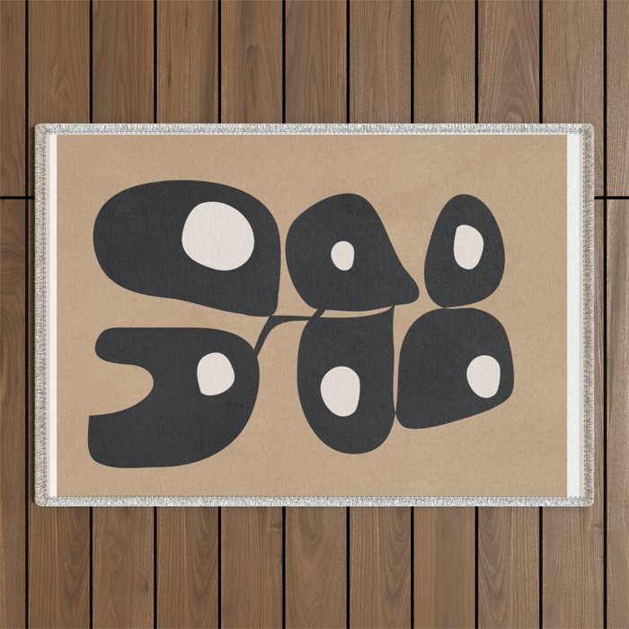 Modern Abstract Art 35 Outdoor Rug Gallery Image 1