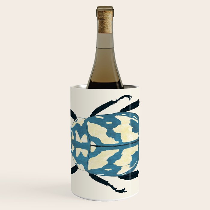 Blue beetle insect Wine Chiller Gallery Image 1