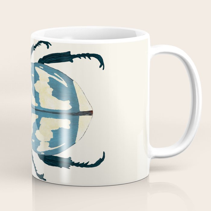 Blue beetle insect Coffee Mug Gallery Image 1
