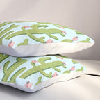 Summer Cactus #illustration #cactus Pillow Sham Gallery Image 3