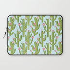 Summer Cactus #illustration #cactus Laptop Sleeve Gallery Image 1