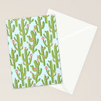 Summer Cactus #illustration #cactus Stationery Card Gallery Image 2