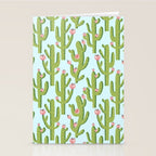 Summer Cactus #illustration #cactus Stationery Card Gallery Image 2