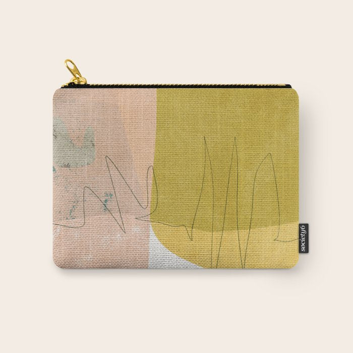 minimal shapes II Carry All Pouch Gallery Image 1
