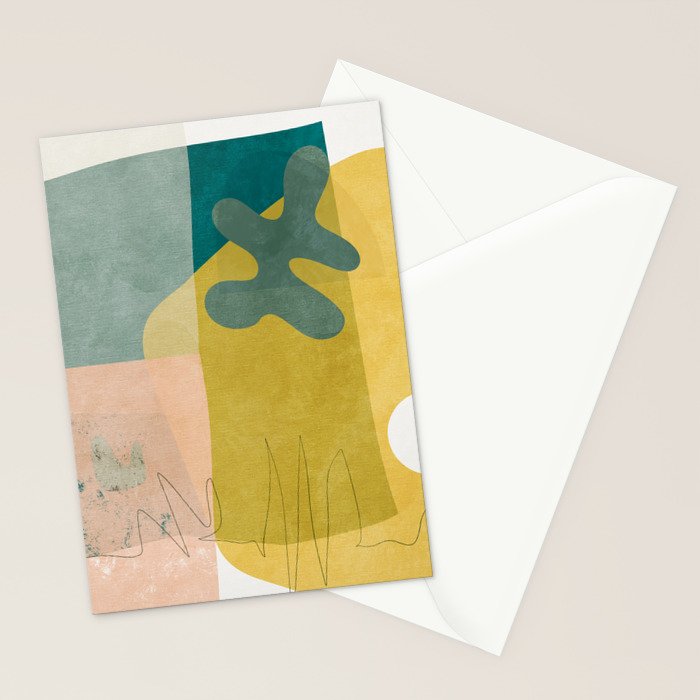 minimal shapes II Stationery Card Gallery Image 2