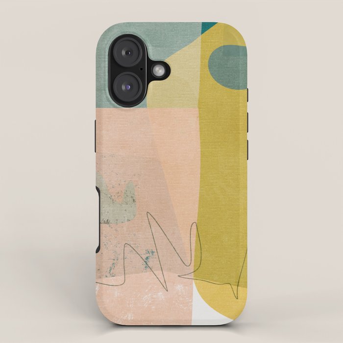 minimal shapes II iPhone Case Gallery Image 1