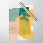 minimal shapes II Wrapping Paper Gallery Image 1