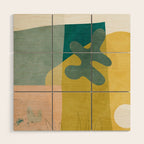 minimal shapes II Wood Wall Art Gallery Image 1