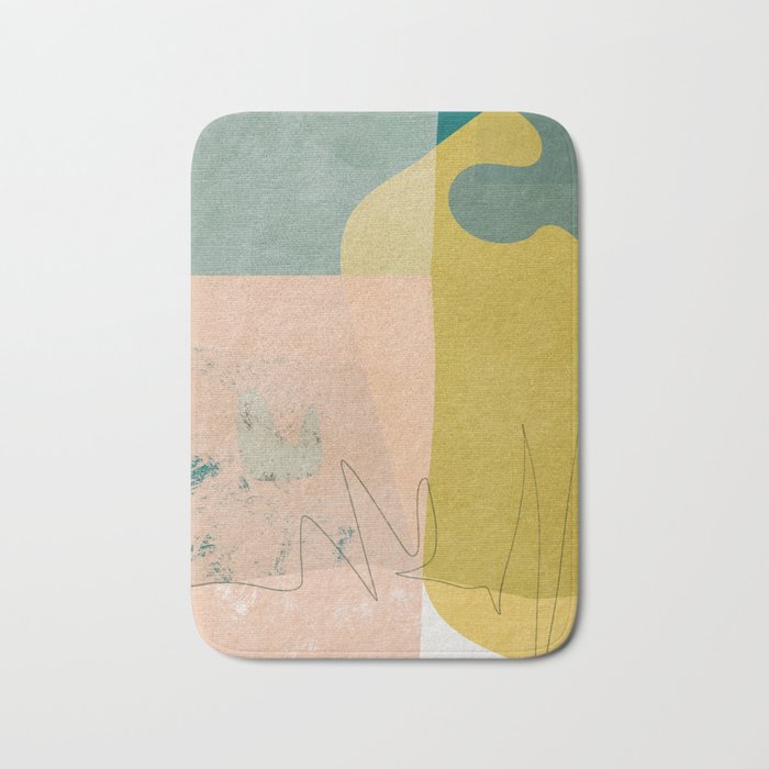 minimal shapes II Bath Mat Gallery Image 1
