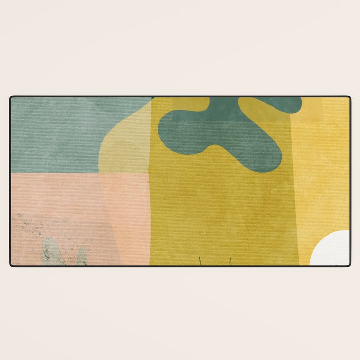 minimal shapes II Desk Mat Gallery Image 3