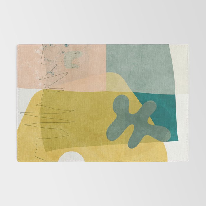 minimal shapes II Rug Gallery Image 2