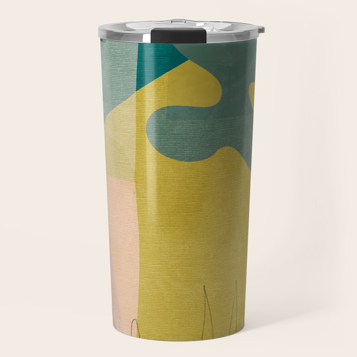 minimal shapes II Travel Mug Gallery Image 1