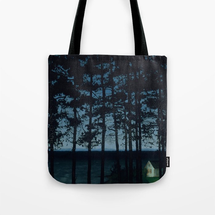 Harald Sohlberg  Fishermanâs Cottage Tote Bag Gallery Image 1