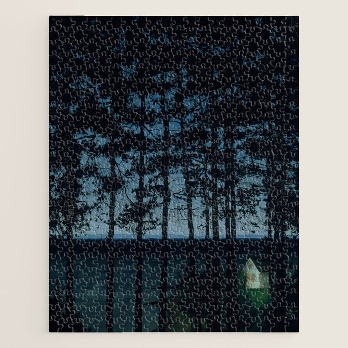 Harald Sohlberg  Fishermanâs Cottage Jigsaw Puzzle Gallery Image 1