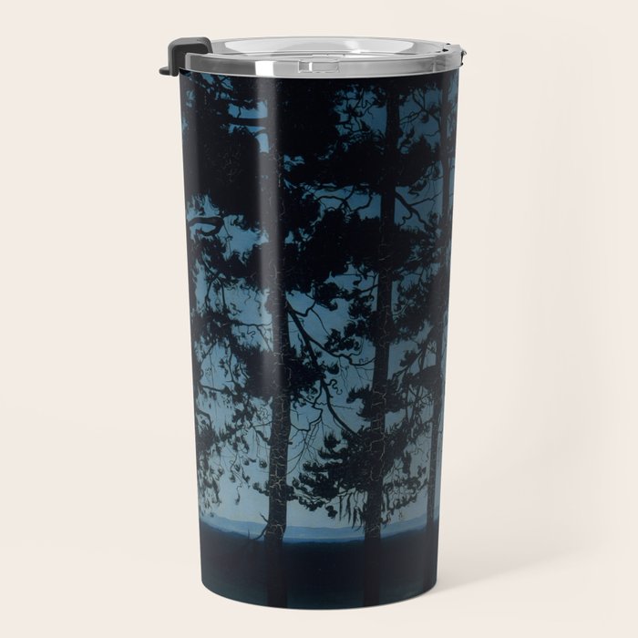 Harald Sohlberg  Fishermanâs Cottage Travel Mug Gallery Image 3