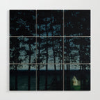 Harald Sohlberg  Fishermanâs Cottage Wood Wall Art Gallery Image 1