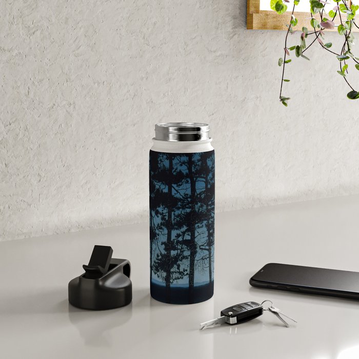Harald Sohlberg  Fishermanâs Cottage Water Bottle Gallery Image 4